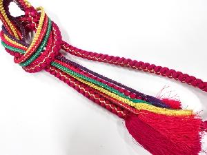 正絹　手組帯締め